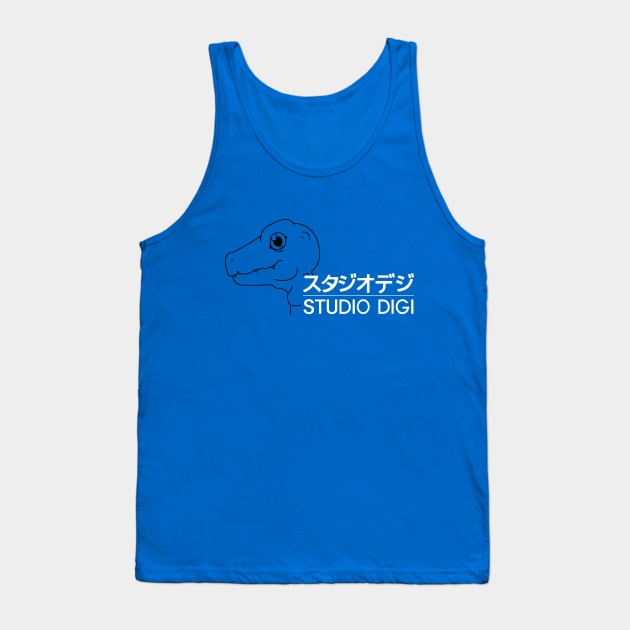 Studio Digi - Agumon Tank Top by LAMBZILLA